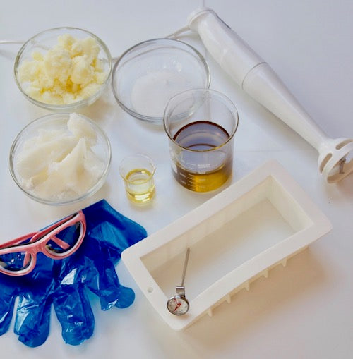 Cold-process DIY Soapmaking equipment