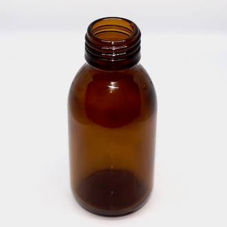 Amber glass bottle: 100ml