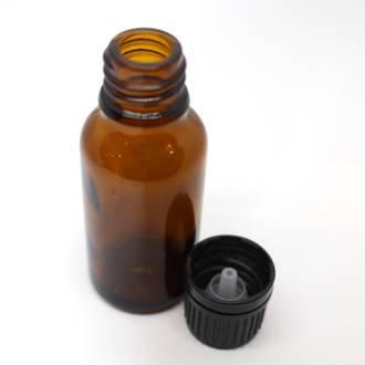 Amber glass bottle: 20ml