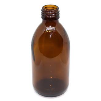 Amber glass bottle: 250ml