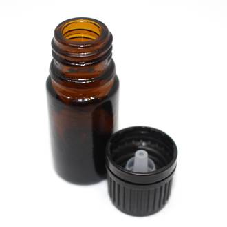 Amber glass bottle: 5ml