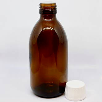 Amber glass bottle: 250ml