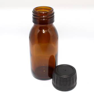 Amber glass bottle: 50ml