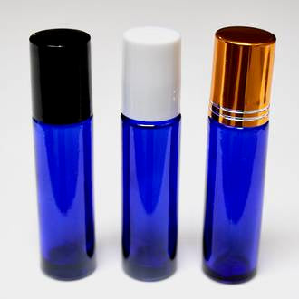 Blue glass roll-on: 10ml