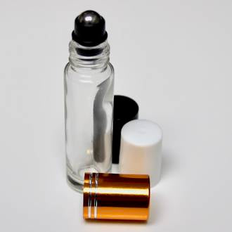 Clear glass roll-on: 10ml