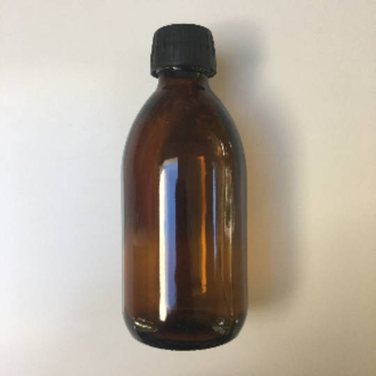 Go Native New Zealand | Amber glass bottle: 250ml